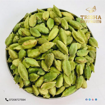 GREEN ELAICHI BIG - CARDAMOM - TRISHA DRYFRUITS™