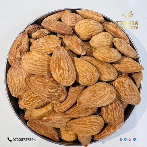 BADAM SALTED & ROASTED (MEDIUM) - TRISHA DRYFRUITS™